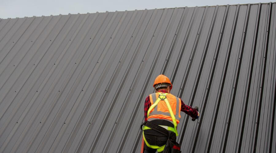 Professional metal roof installation services in Payneville, KY